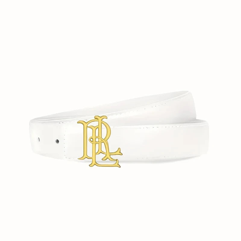Elegant Gold Letter Belt