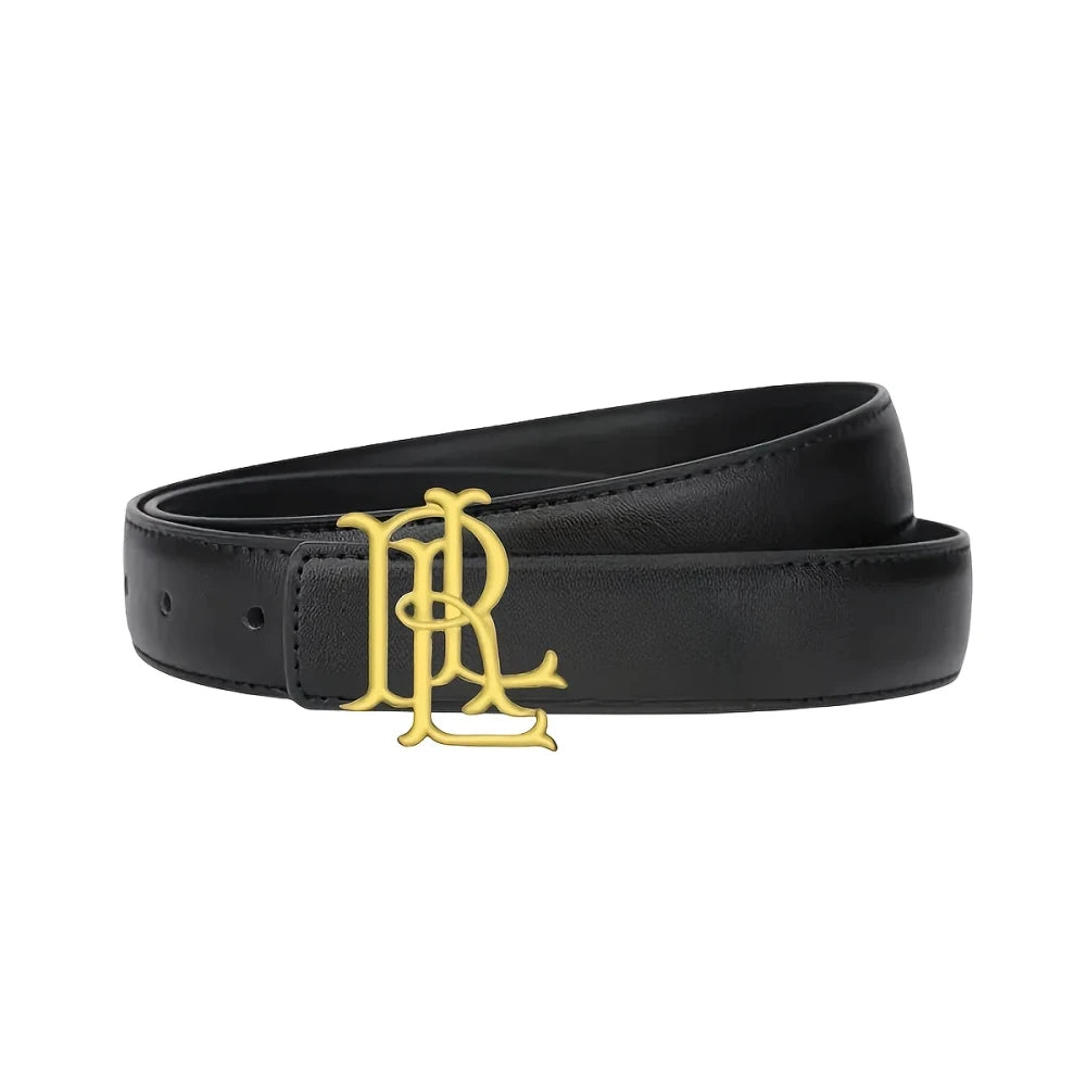 Elegant Gold Letter Belt