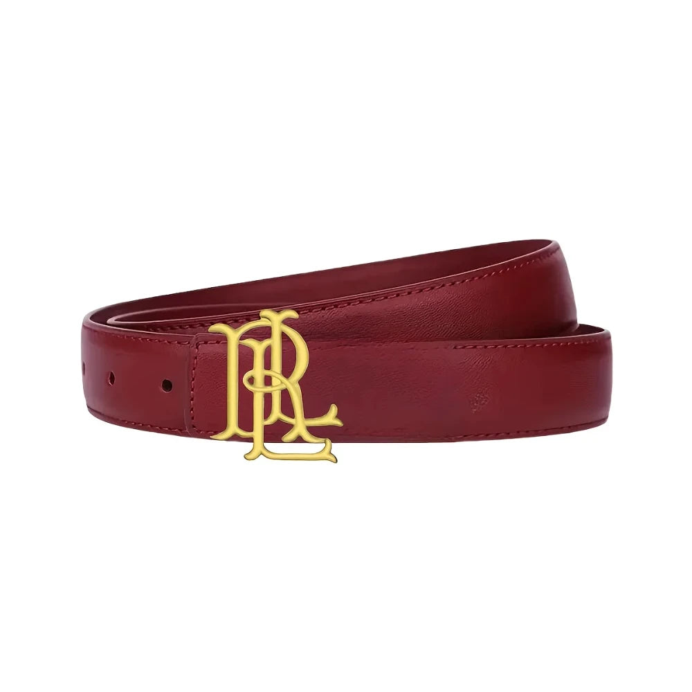 Elegant Gold Letter Belt