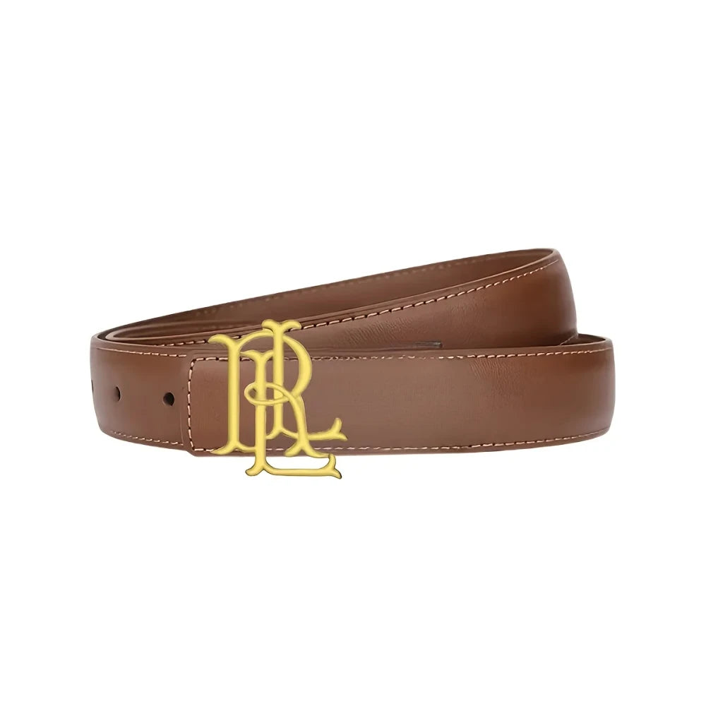 Elegant Gold Letter Belt