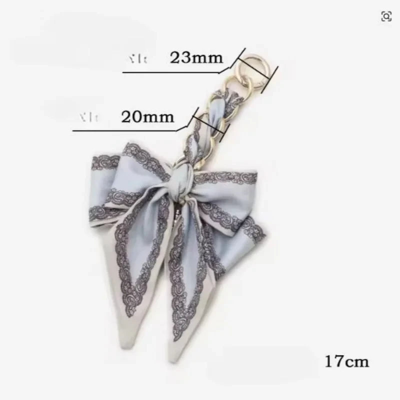Decorative Bow Bag Extension Chain