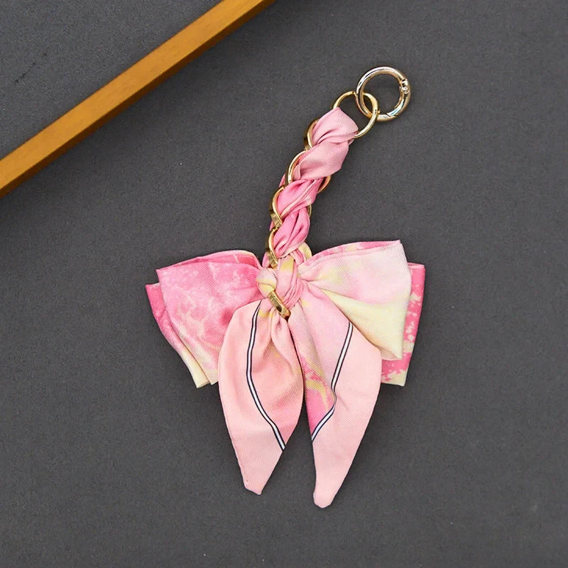 Decorative Bow Bag Extension Chain