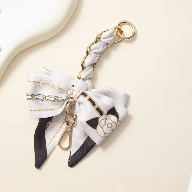 Decorative Bow Bag Extension Chain