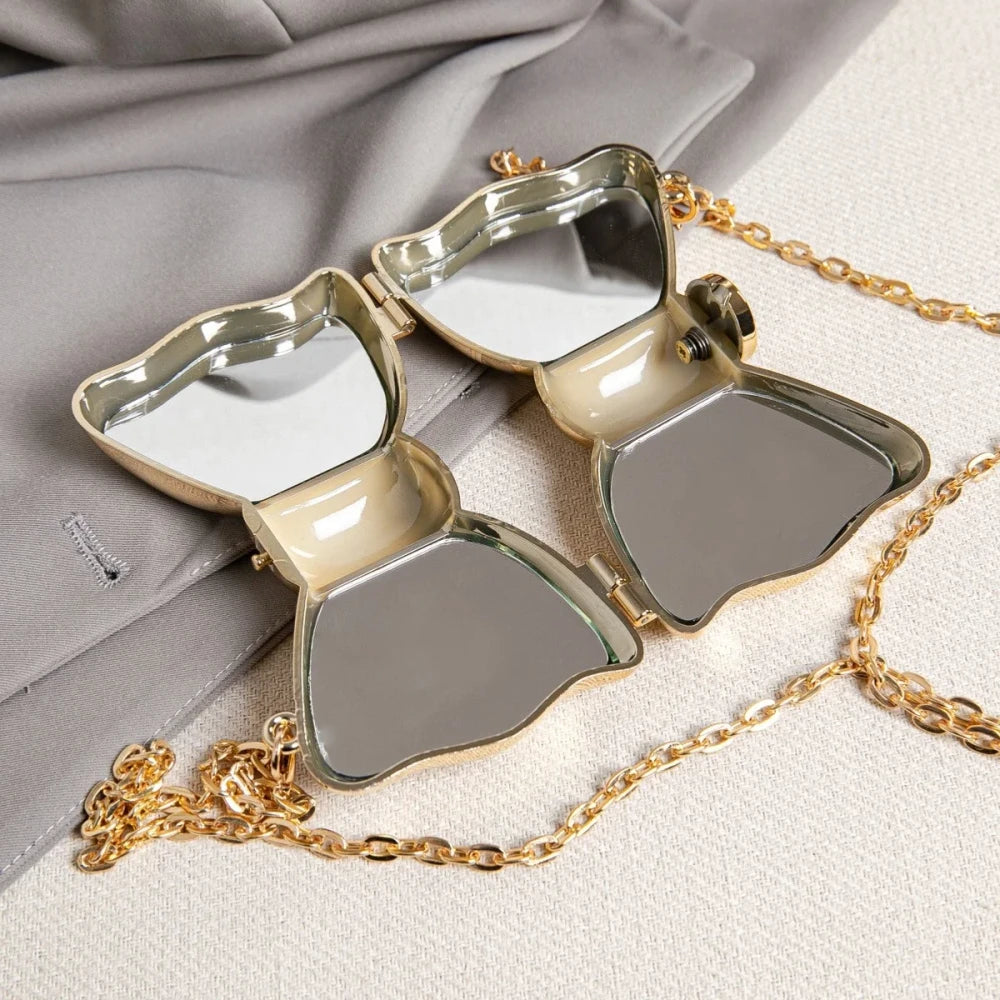 Bow Acrylic Evening Clutch