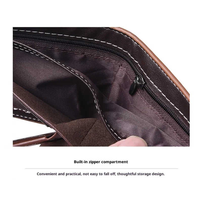 Woven Leather Card Wallet