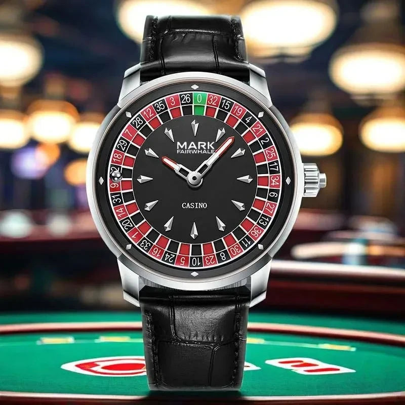 Mark Fairwhale Leather Quartz Watch
