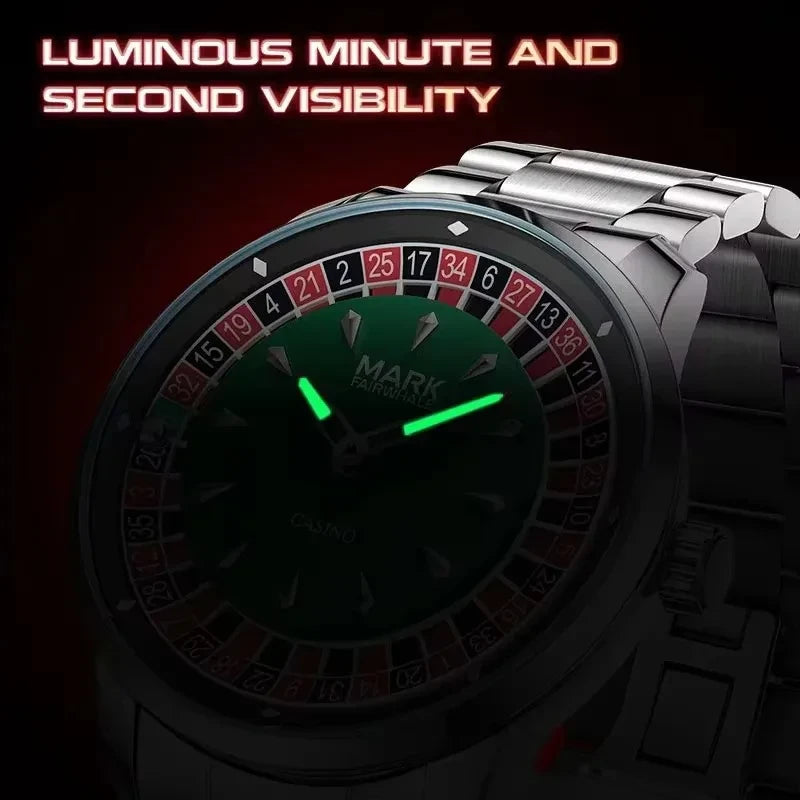 Mark Fairwhale Leather Quartz Watch