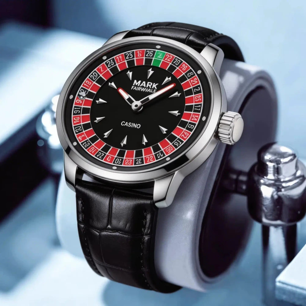 Mark Fairwhale Leather Quartz Watch