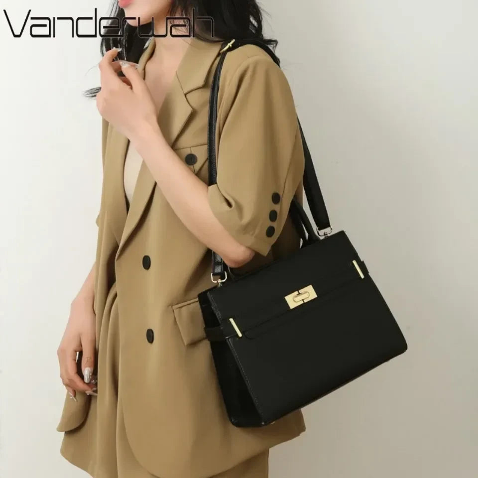 Leather Multi-Piece Handbag Set
