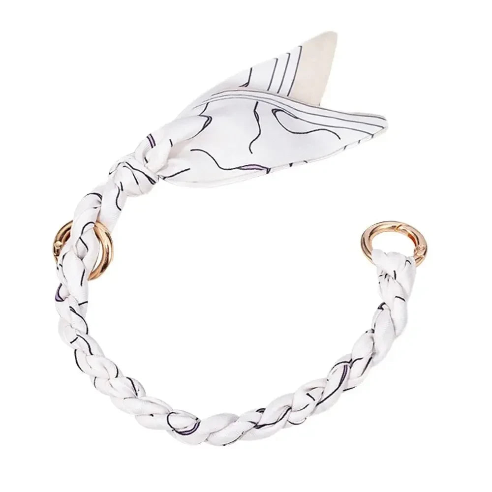 Decorative Handbag Chain Ribbon Strap