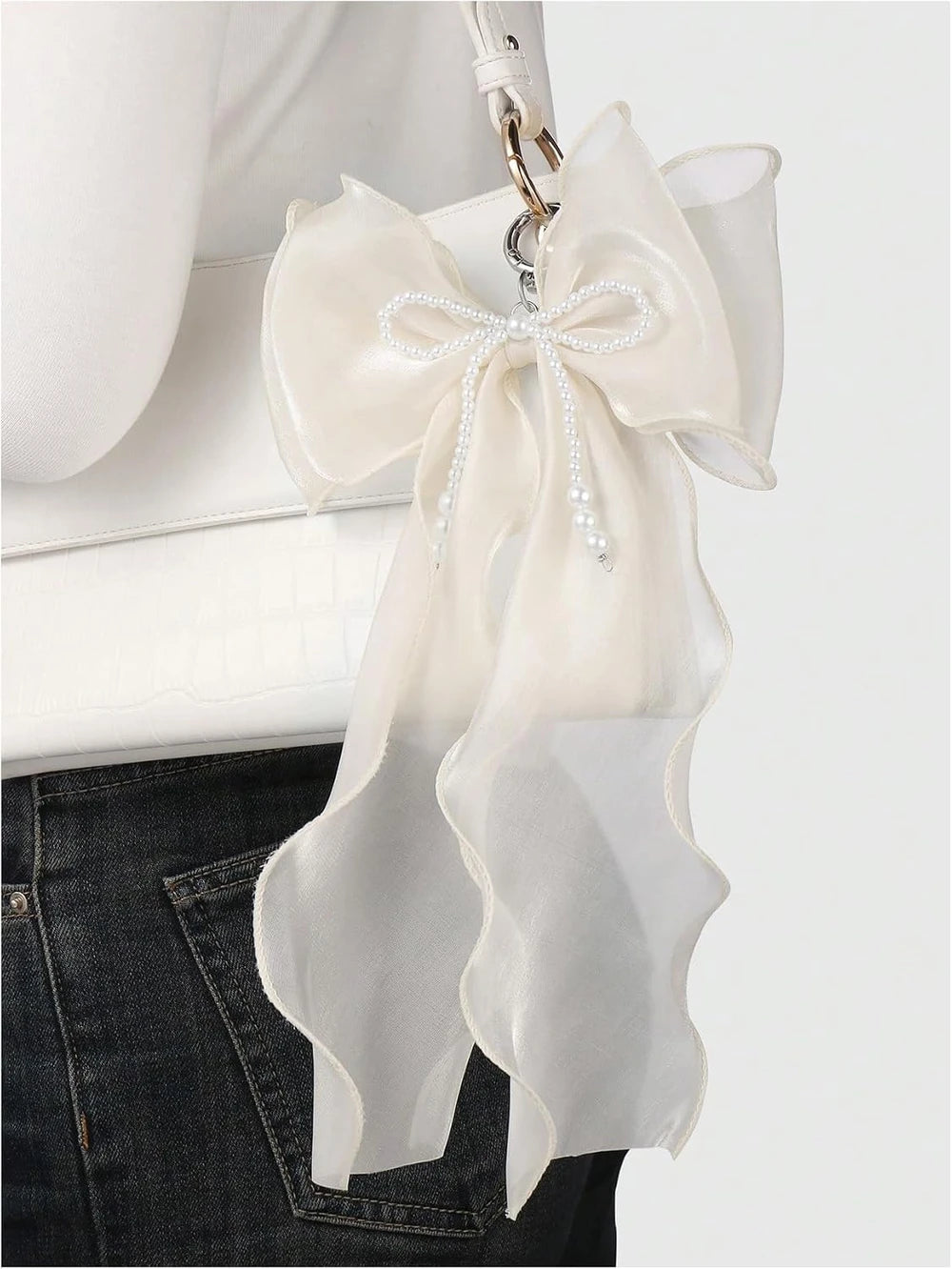 MakeMeChic Bow Bag Charm