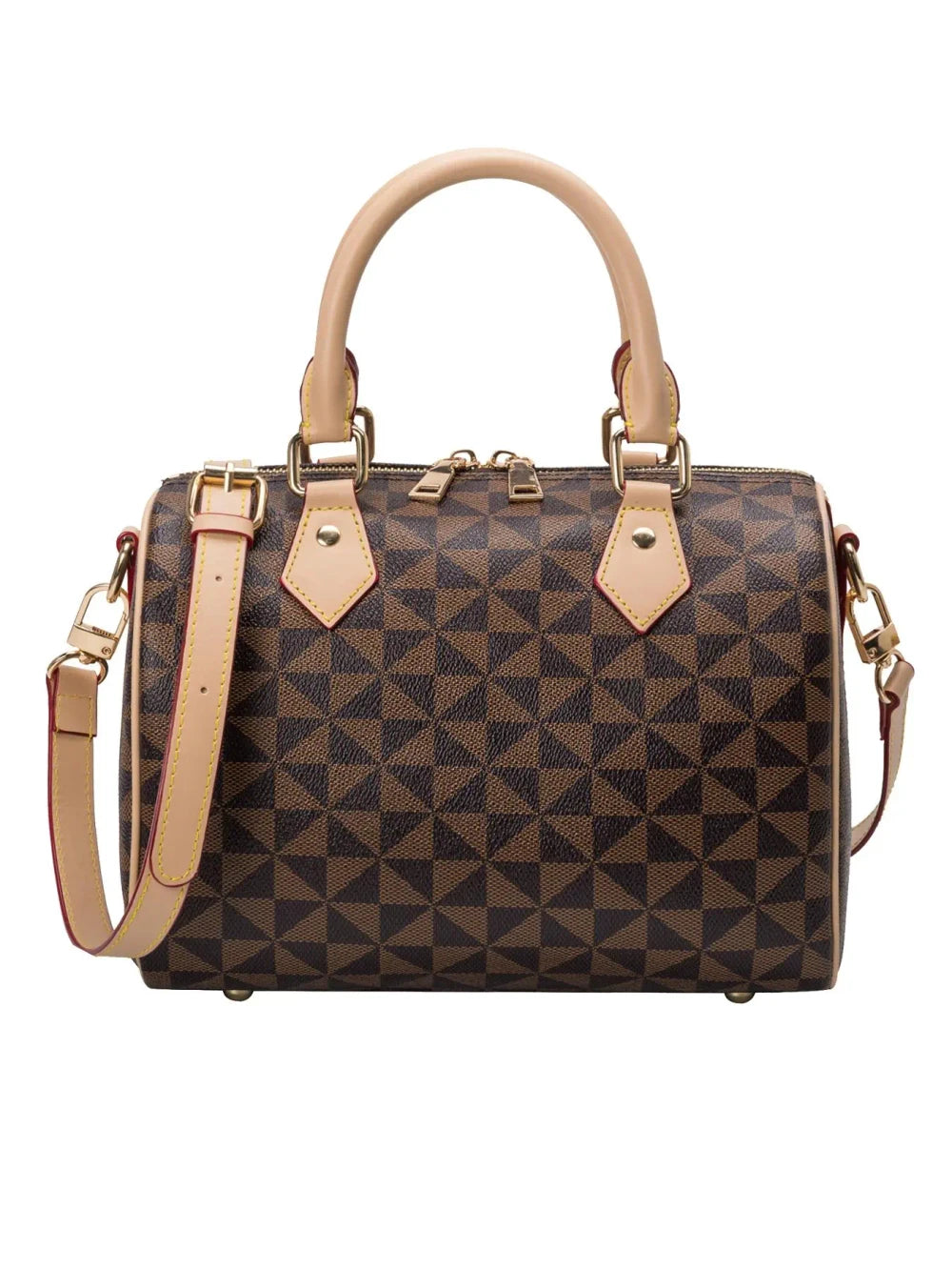 Geometric Pattern Crossbody Bag
