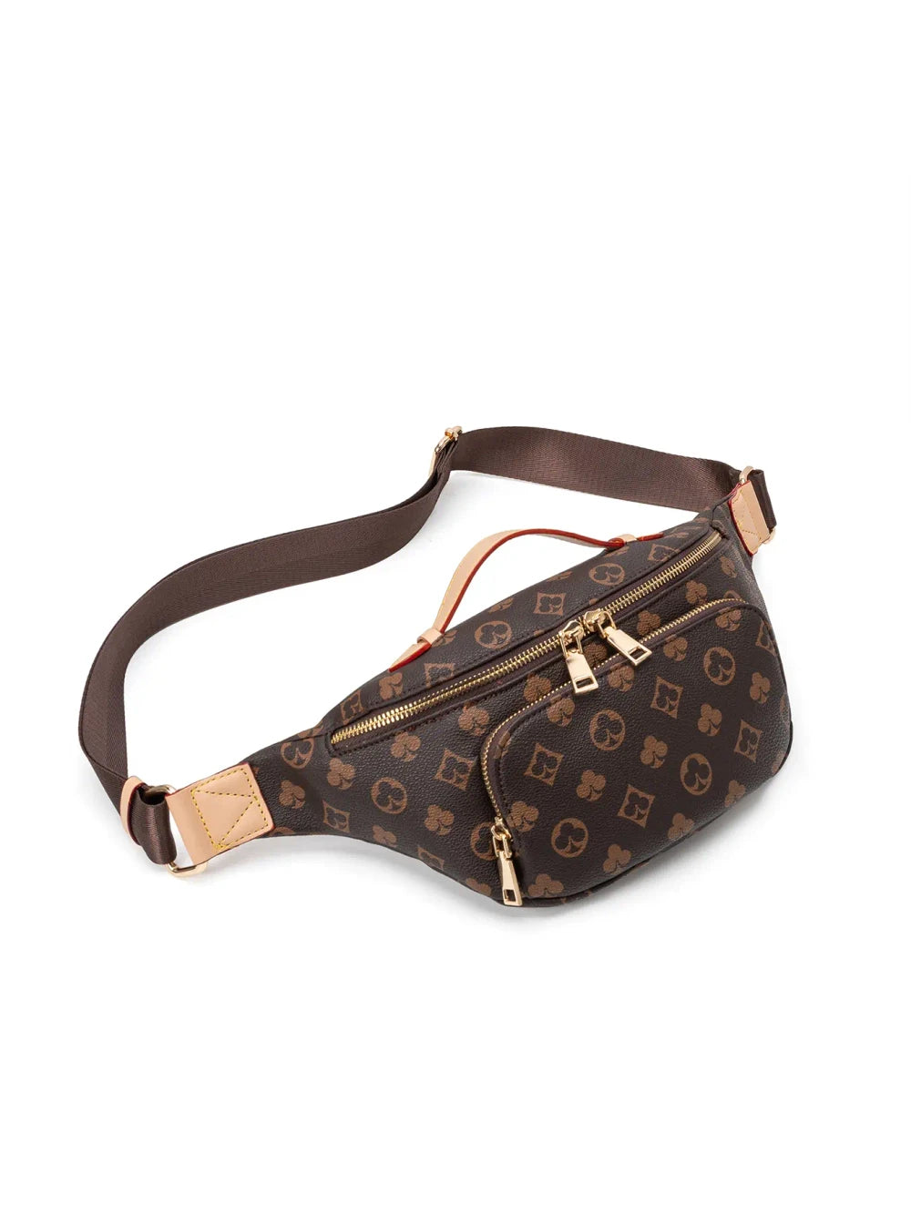 Printed Commuter Crossbody Bag – Classic Print
