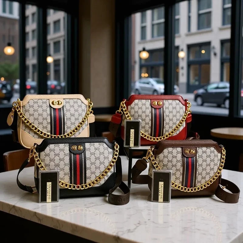 Floral Embossed Crossbody Handbag