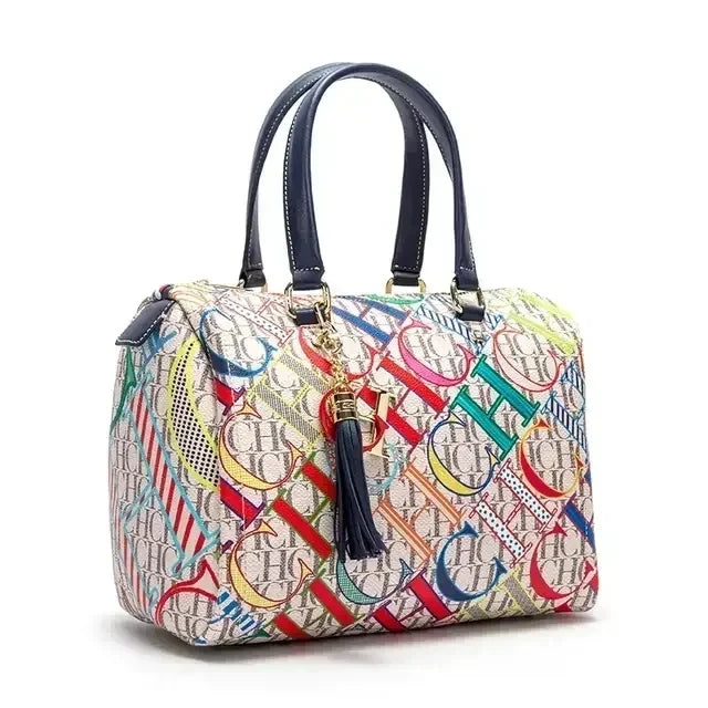 Printed Commuter Crossbody Bag – City Print