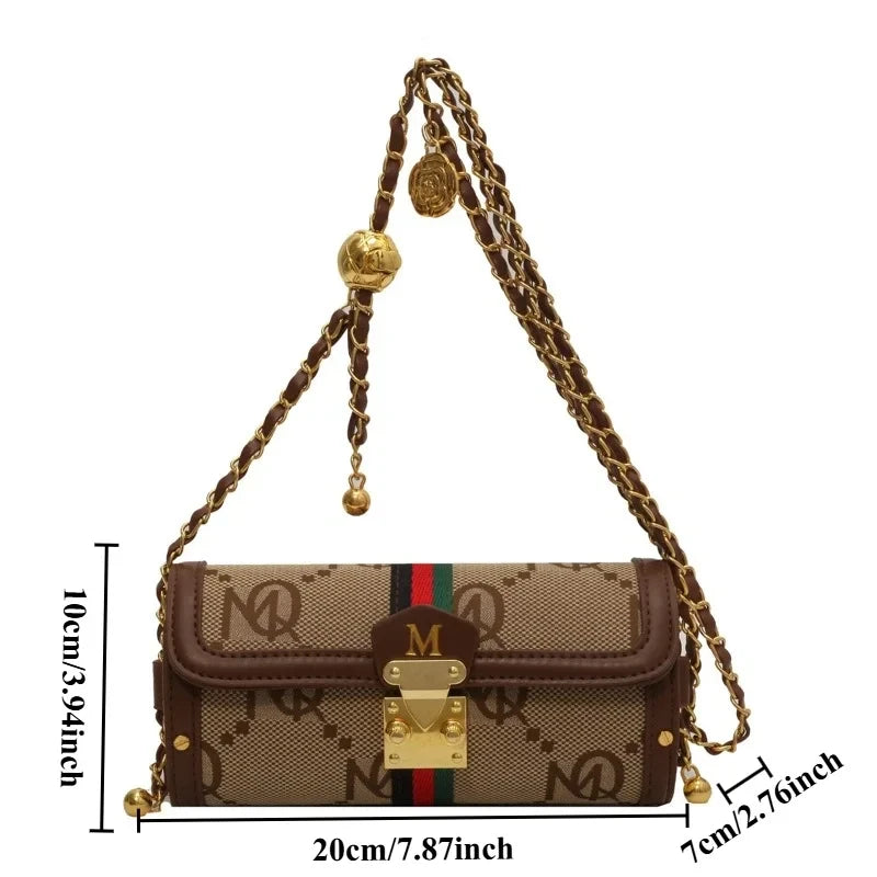 Retro Cylinder Shoulder Bag