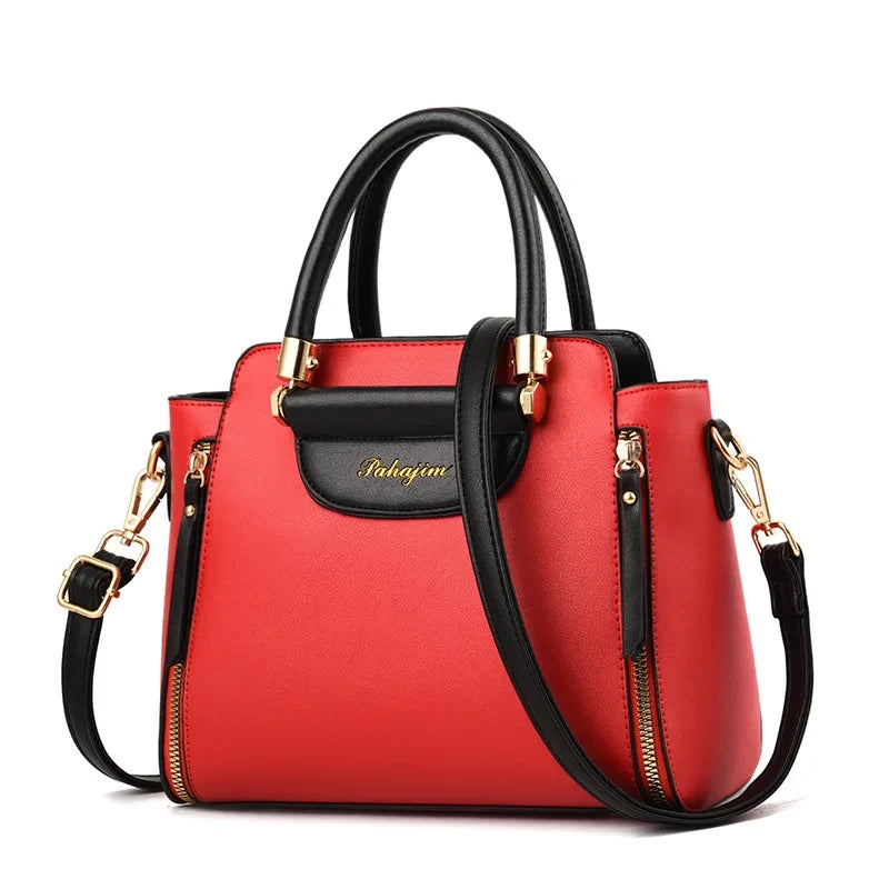 Versatile Leatherette Pillow Handbag
