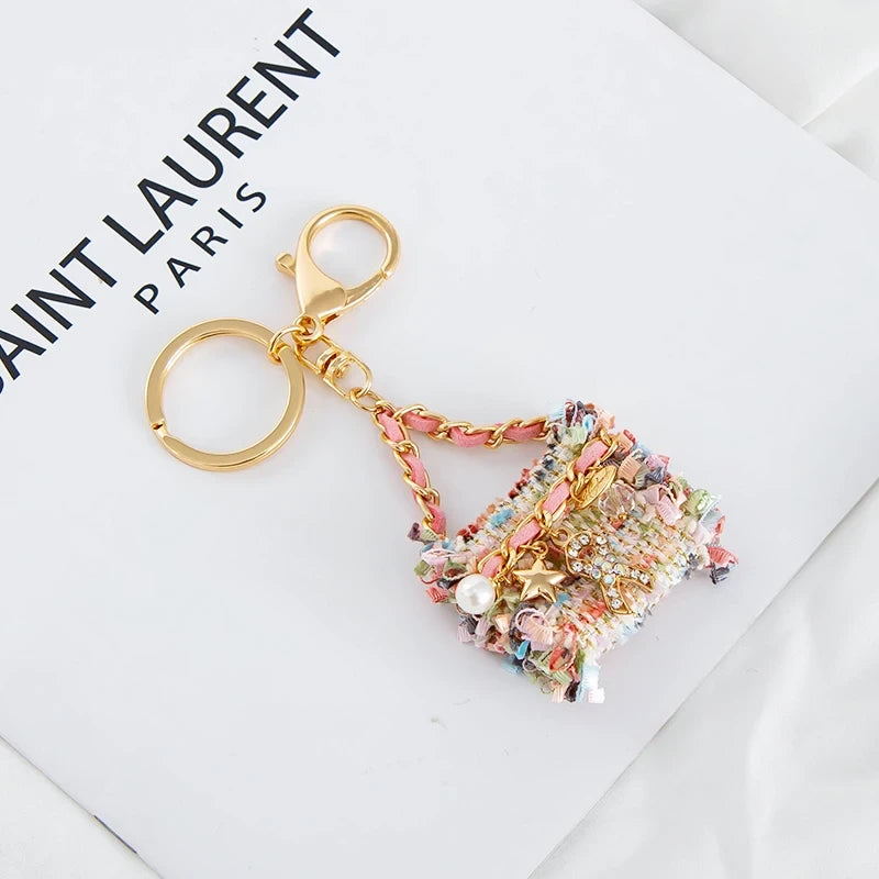 Decorative Leather Bag Charm