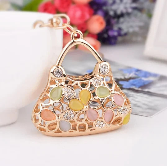 Decorative Leather Bag Charm