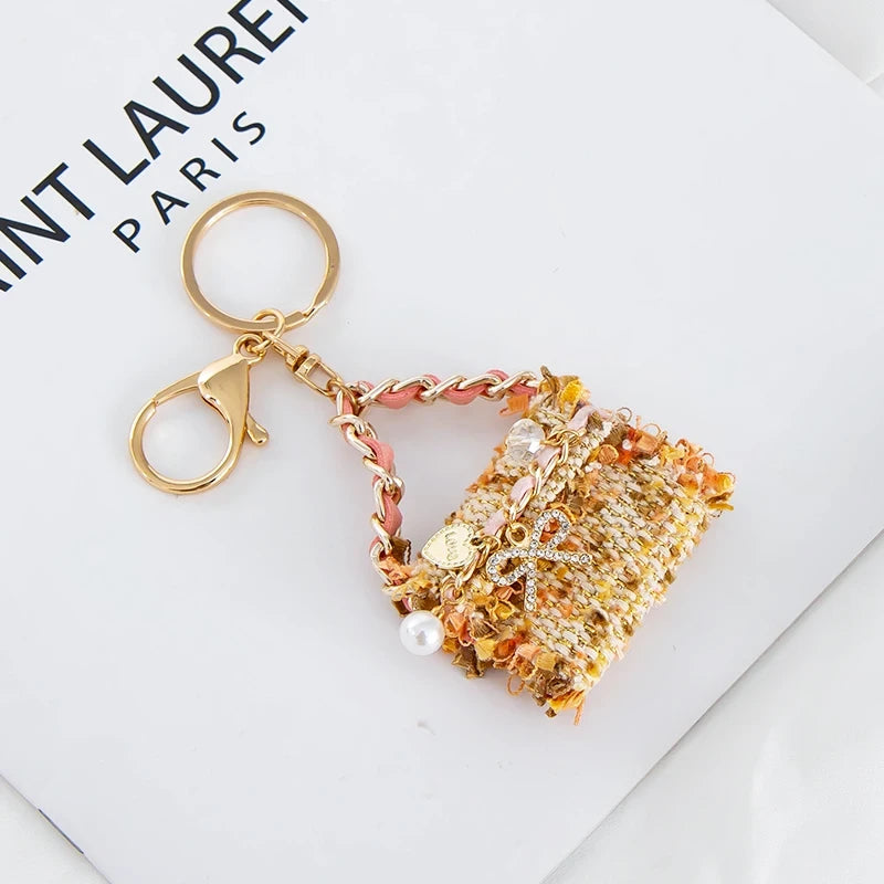 Decorative Leather Bag Charm