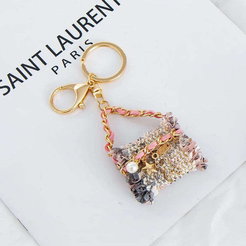 Decorative Leather Bag Charm