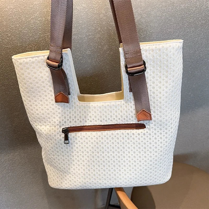 Versatile Mesh Tote Bag