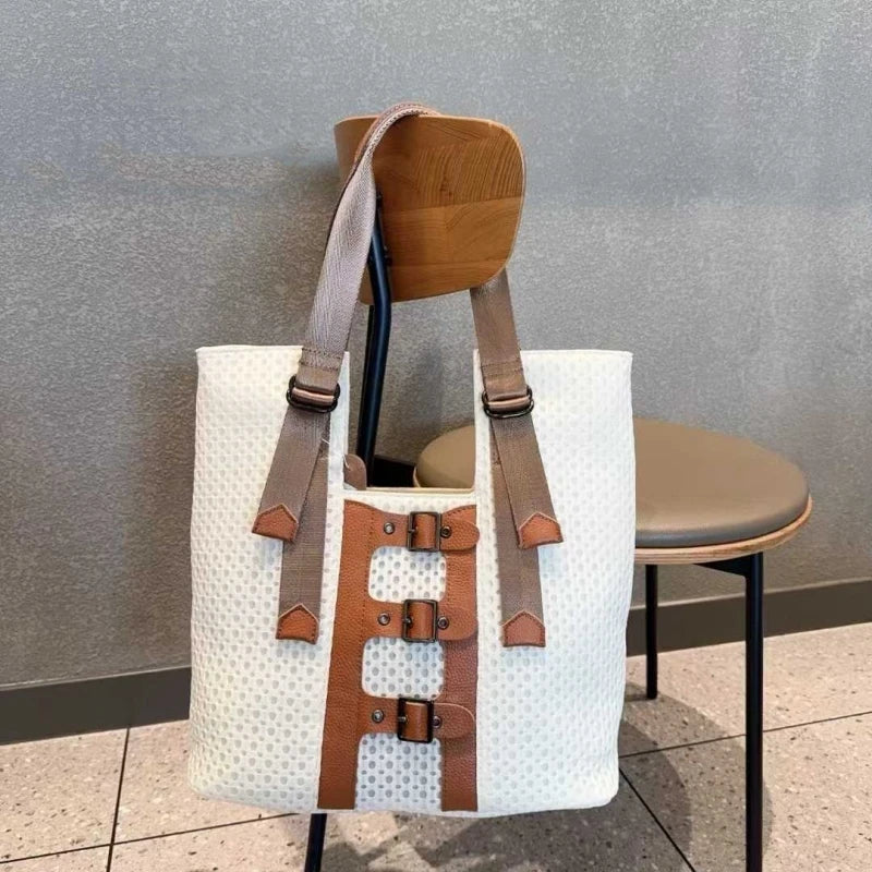 Versatile Mesh Tote Bag