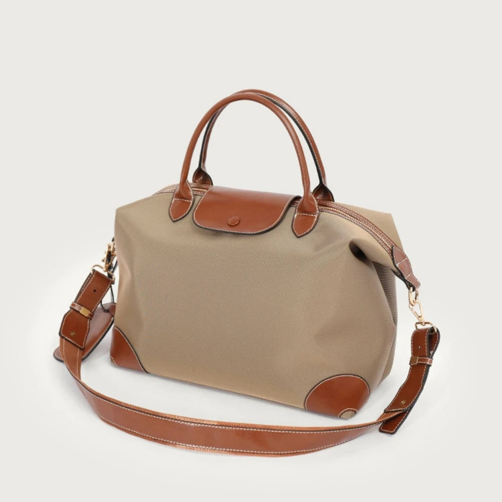 Leather Weekend Travel Bag