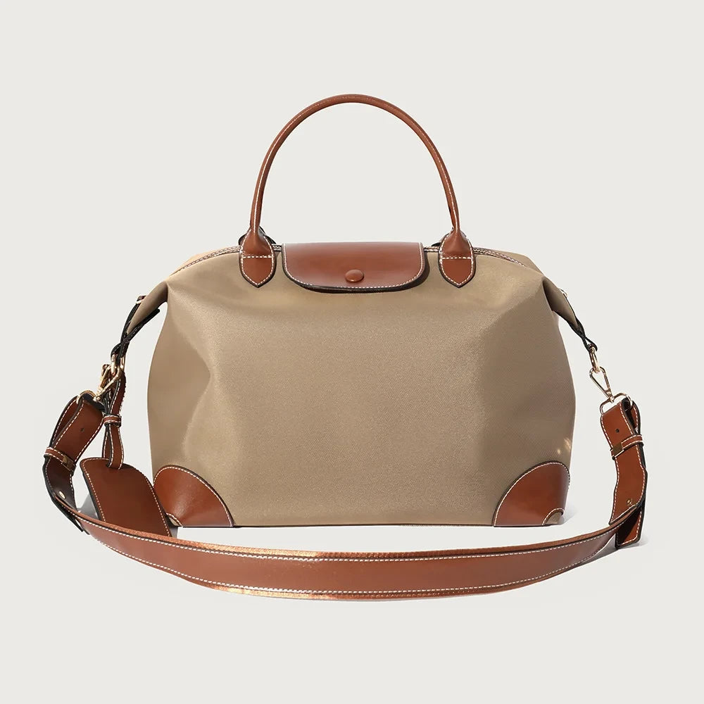 Leather Weekend Travel Bag