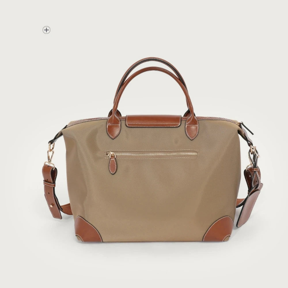 Leather Weekend Travel Bag