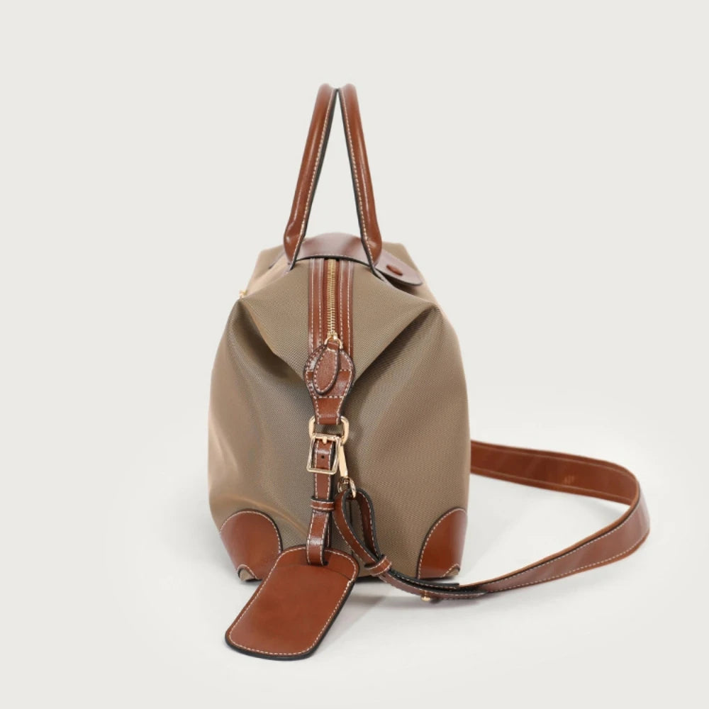 Leather Weekend Travel Bag