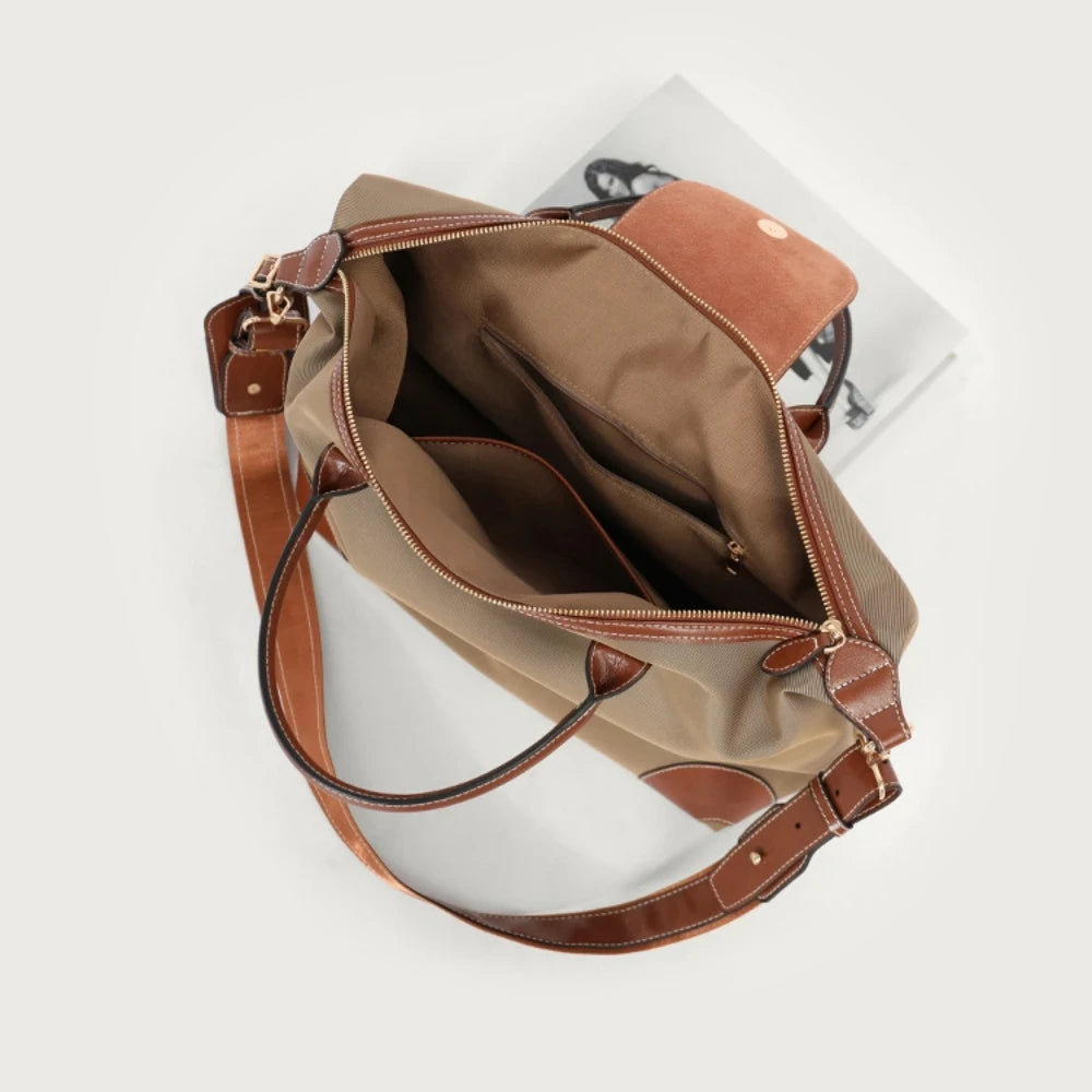 Leather Weekend Travel Bag