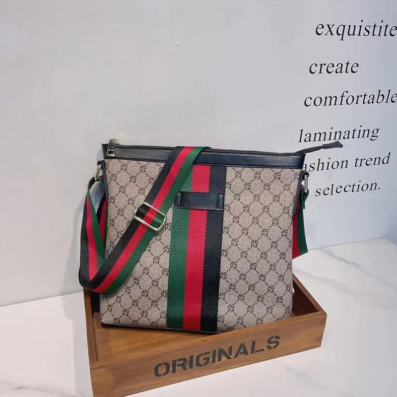 Letter Print Crossbody Bag
