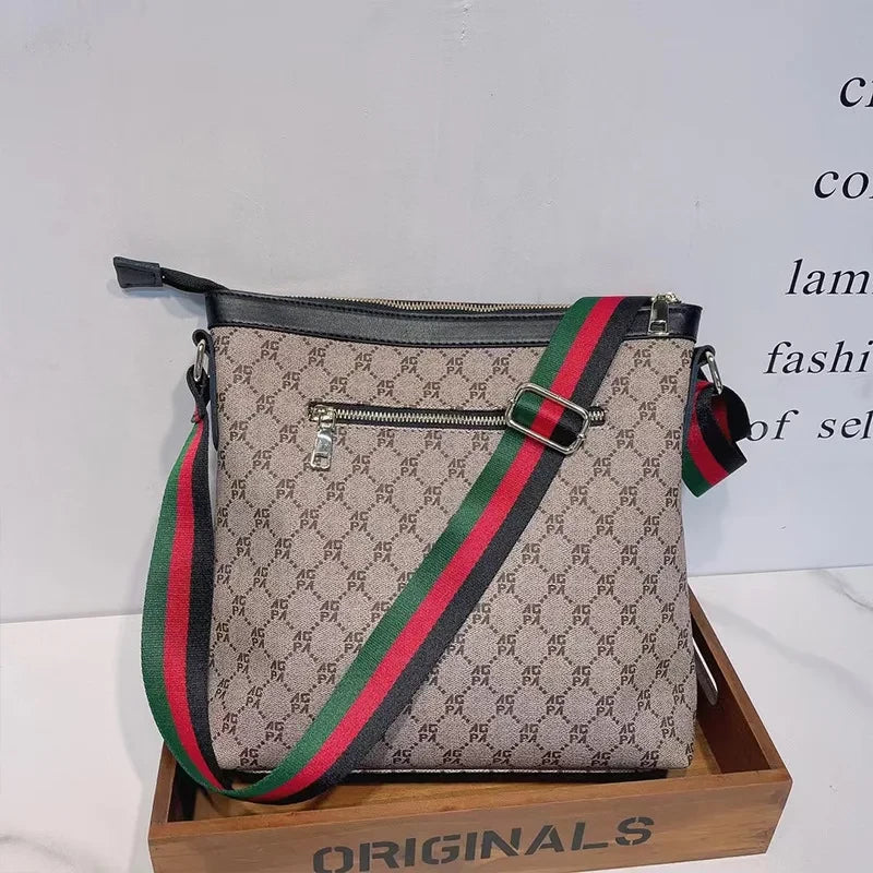 Letter Print Crossbody Bag