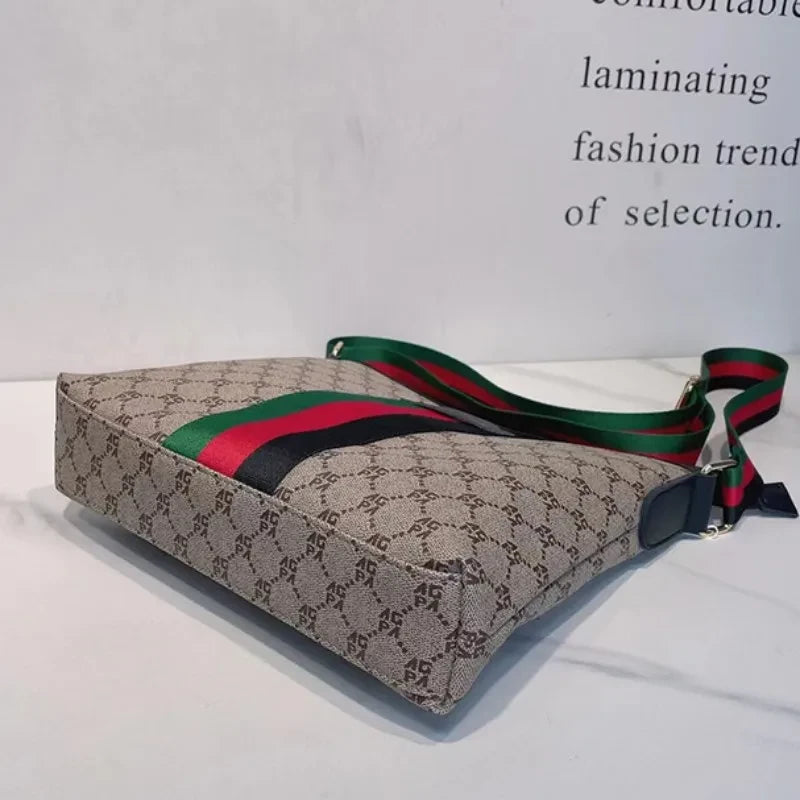 Letter Print Crossbody Bag