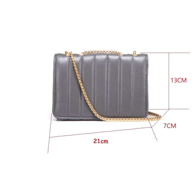 Fashion Small Shoulder Crossbody Bags Casual Handbags Luxury Brand Woman Bag Chain Handbag Brand Women Travel Purse 2026 New