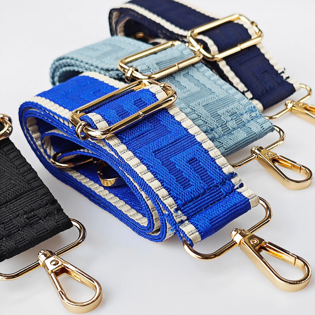 Adjustable Replacement Bag Strap – 1.5" Wide Maze Pattern Crossbody & Shoulder Strap