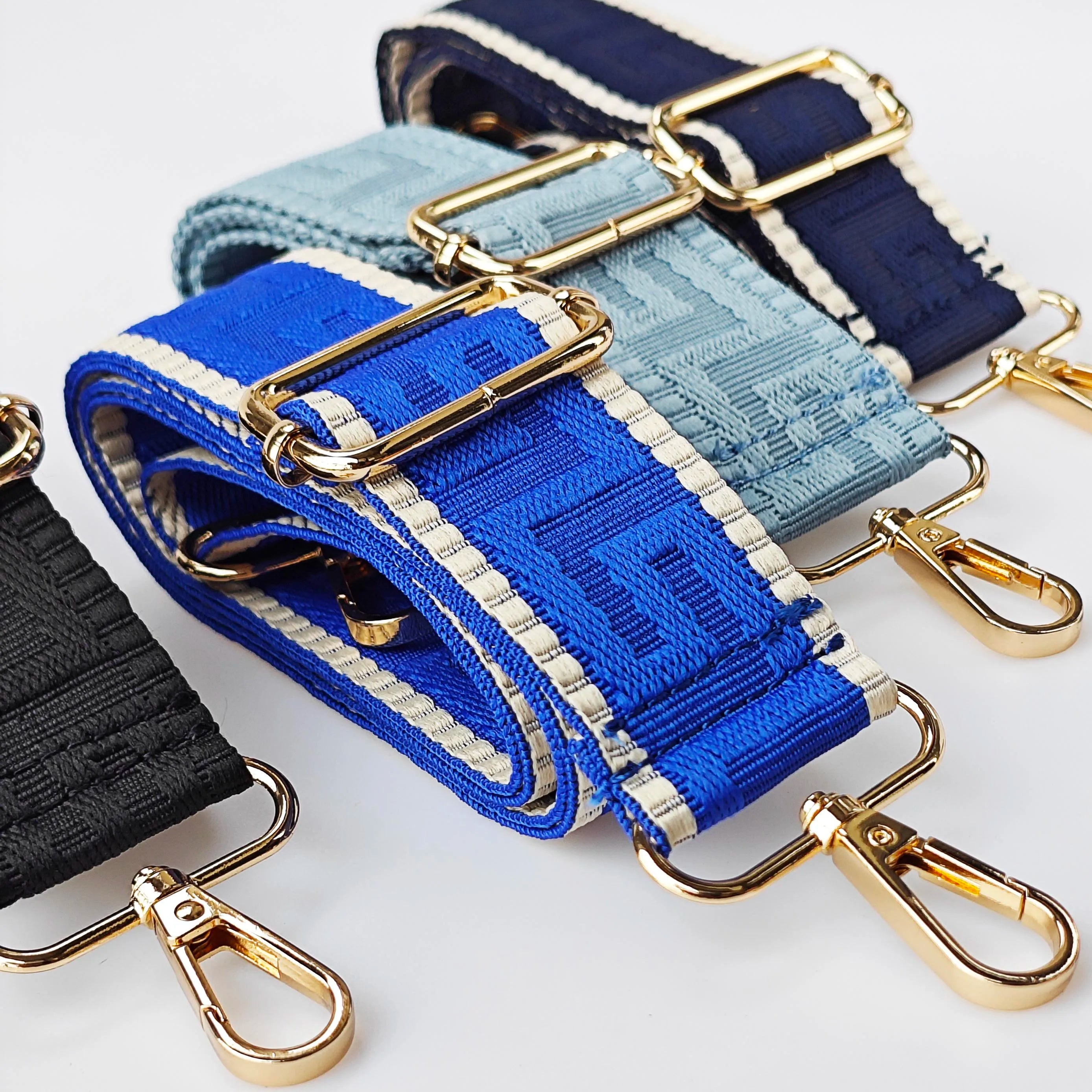 Adjustable Replacement Bag Strap – 1.5" Wide Maze Pattern Crossbody & Shoulder Strap