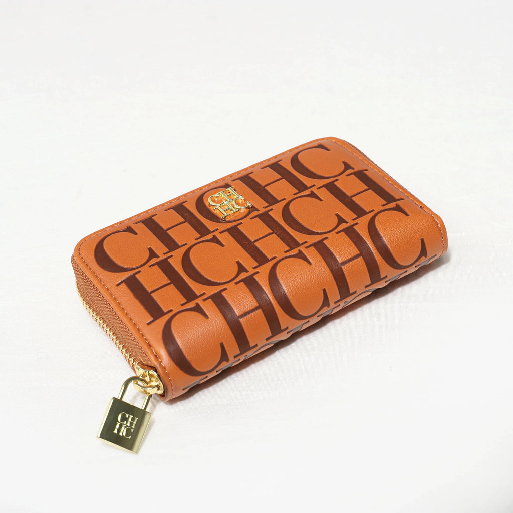 CH Card Holder For Women Luxury Designer Zipper Wallet Fashion Leather Coin Purse Elegant Card Case For Daily Commute