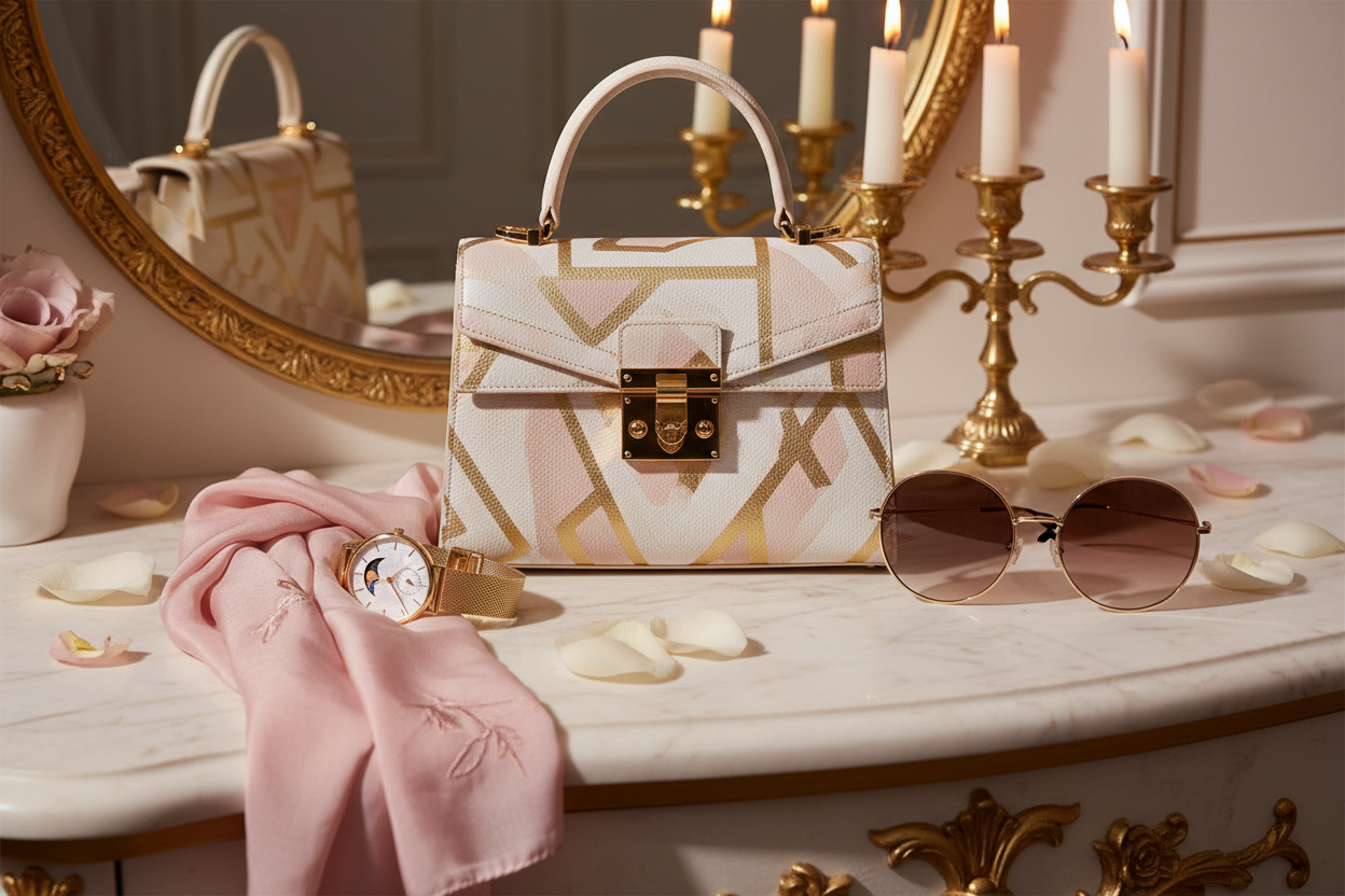 Marble vanity luxury lifestyle image